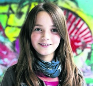 Kinderreporterin Fine (Foto: Goyert)