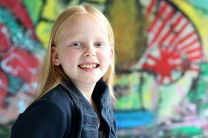 Kinderreporterin Lea-Zoé (Foto: Goyert)
