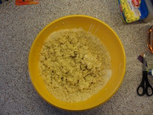 5 Teig nach dem zweiten Mixen