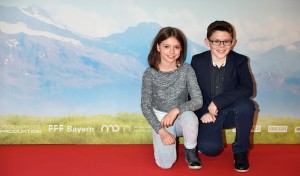 Anuk (Heidi) und Quirin (Geißenpeter) (Foto: dpa)