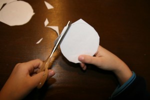 Kreise schneiden (Fotos: Seiter) 