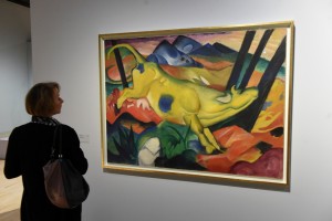 „Die gelbe Kuh" malte von Franz Marc 1911. (Foto: dpa)
