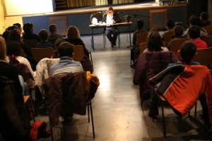 Kirsten Boie bei einer Lesung (Foto: dpa)