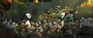 Der berühmte Panda Po lernt in einem neuen Kinofilm seinen Vater kennen. (Foto: DreamWorks Animation LLC./dpa)