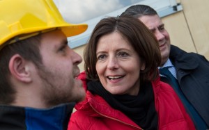Malu Dreyer (rechts) von der SPD ist (noch?) die Ministerpräsidentin von Rheinland-Pfalz. (Foto: dpa)