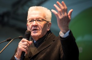 Im Moment ist Winfried Kretschmann von den Grünen Chef der Politik in Ba-Wü. (Foto: dpa)