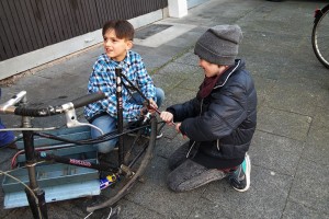 Was funktioniert noch an einem anderen Fahrrad? Ab damit! (Foto: privat)