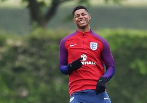 Der Jüngste: Marcus Rashford (Foto: dpa)