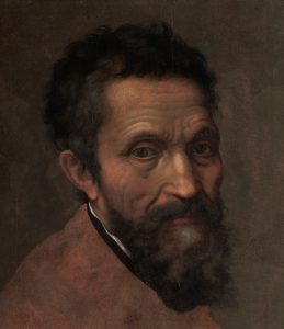 So soll Michelangelo ausgesehen haben. (Portrait: Daniele da Volterra, Foto: gemeinfrei)