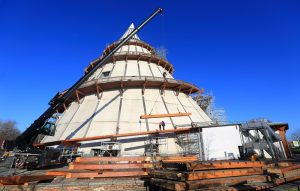 Im Innern des Turm befindet sich eine spannende Ausstellung. (Foto: dpa)