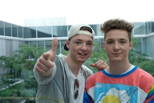 Ein echtes Team: Heiko (links) und Roman Lochmann  (Foto: Max Grönert)