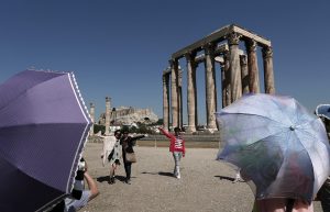 So sieht der Tempel des Zeus in Griechenland heute aus. (Foto: dpa)
