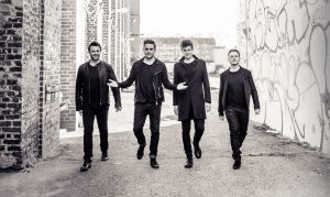 Diese vier sind die Band Signum. (Foto: Nadine Targiel) 