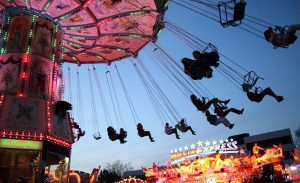 Das Kettenkarrusel gibt es auch heute noch. (Foto: Schmitz)