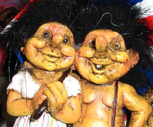 Trolle aus einem Laden in Island (Foto: dpa)