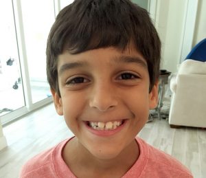 Kamran Jobe (8) aus dem US-Staat Florida (Foto: dpa)