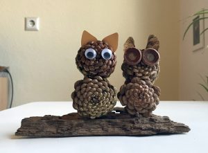 Auf einem Stück Rinde haben es die beiden gemütlich. (Foto: dpa)