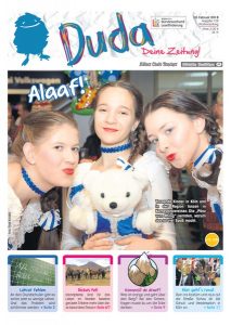 Titelbild der Duda vom 10. Februar 2018