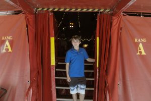 Im Zirkuszelt immer zu Hause: Justin. (Foto: Rako)