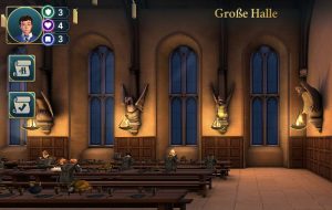 Die Große Halle im Harry-Potter-Spiel für das Smartphone (Foto: Screenshot)