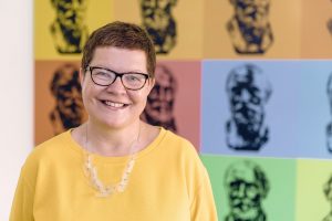 Kathrin Kunkel-Razum leitet in Berlin die Dudenredaktion. Sie weiß alles über die Rechtschreibereform. (Foto: Privat)