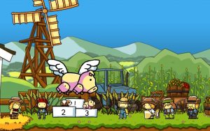 "Scribblenauts Showdown" kann man prima auf einer Party mit Freunden spielen. (Foto: Nintendo)