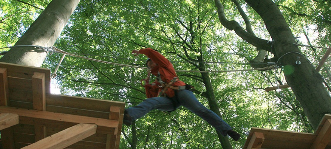 Hochseil-Klettern in Odenthal