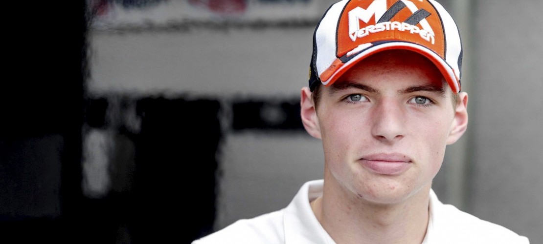 Echt jung, und schon in der Formel 1