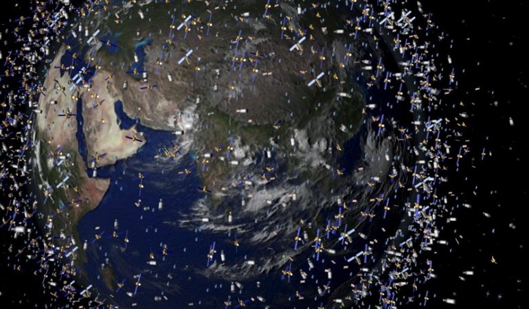 Gibt es Müll im All?