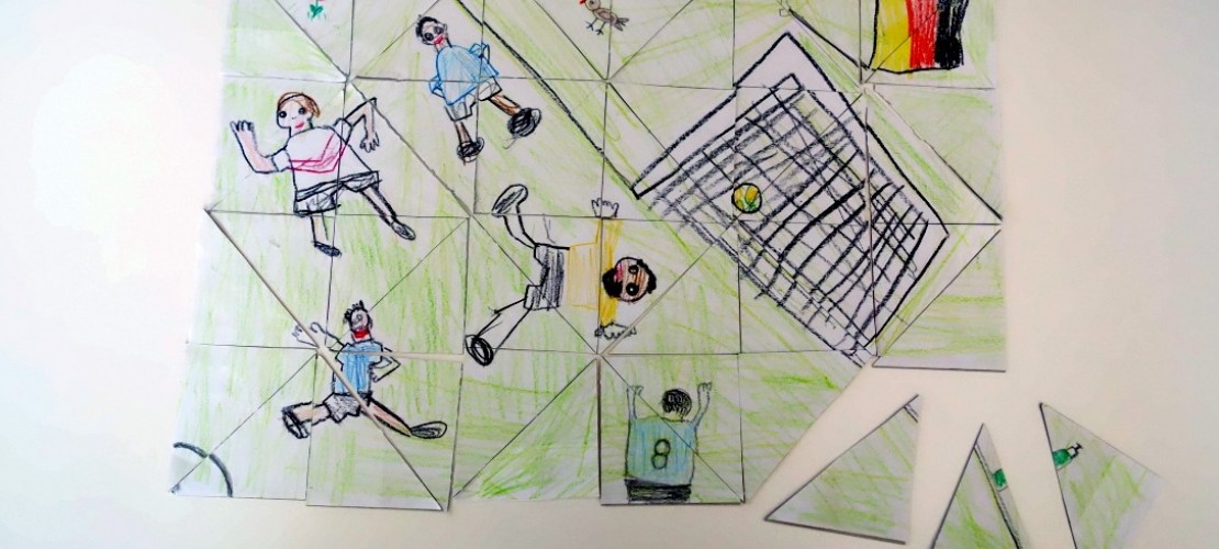 Ganz viele Schnipsel – Bastel dir ein Puzzle