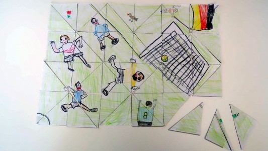 Ganz viele Schnipsel – Bastel dir ein Puzzle