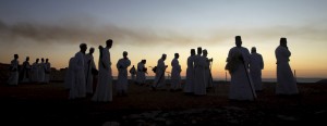 Die Samaritaner sind eine kleine Religionsgemeinschaft. Sie sind wie die Juden aus dem Volk Israel hervorgegangen. (Foto: dpa)