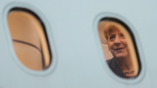Merkel am anderen Ende der Welt