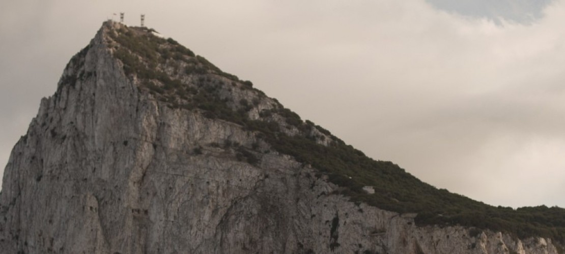 Gibraltar, ein Felsen im Meer