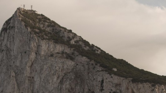 Gibraltar, ein Felsen im Meer