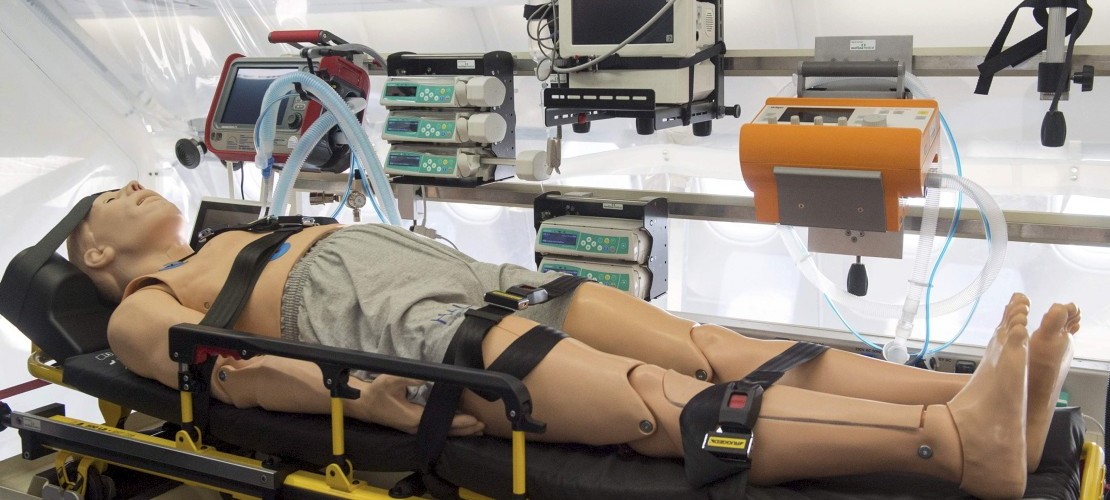 Mini-Krankenhaus in der Luft