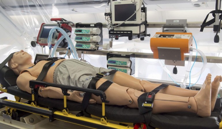 Mini-Krankenhaus in der Luft