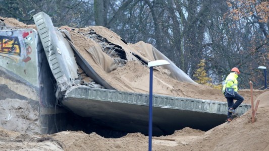 Peng – und die Brücke ist weg