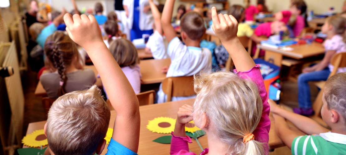 Lehrer zum Gähnen oder Kringeln