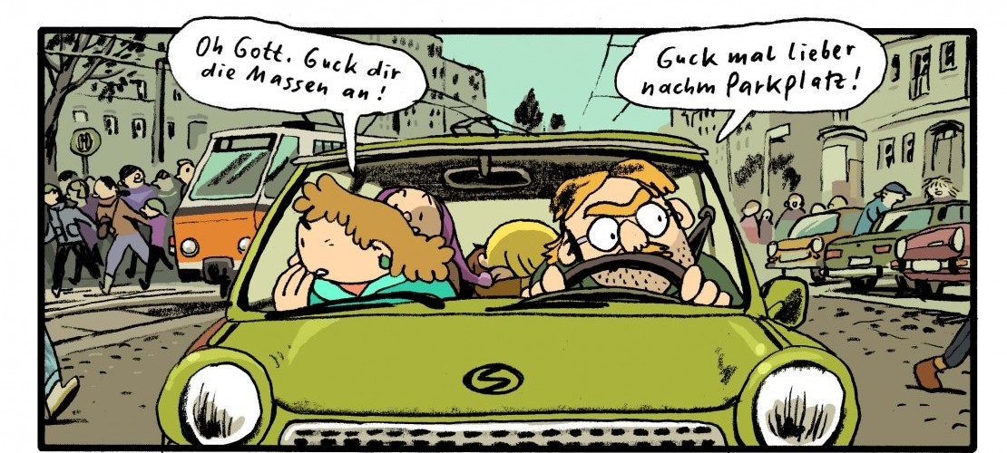 Kindheit mit Mauer: Der Comic „Kinderland”