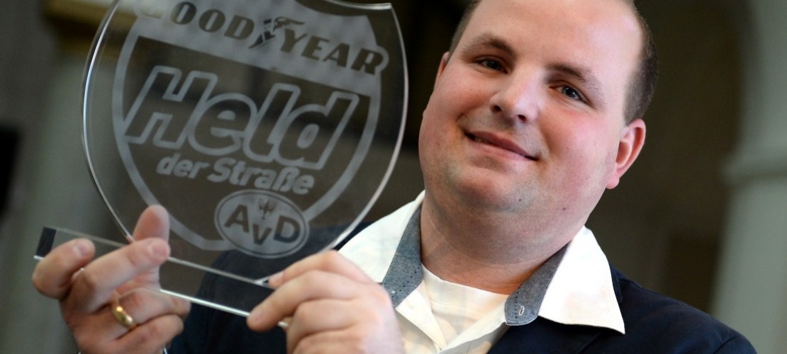 Held der Straße ausgezeichnet