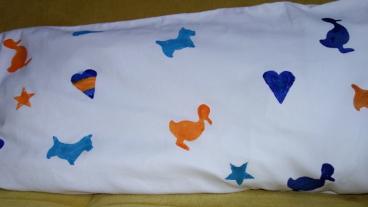 Knolle auf dem Kissen