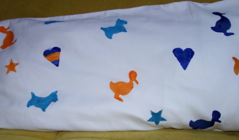 Knolle auf dem Kissen