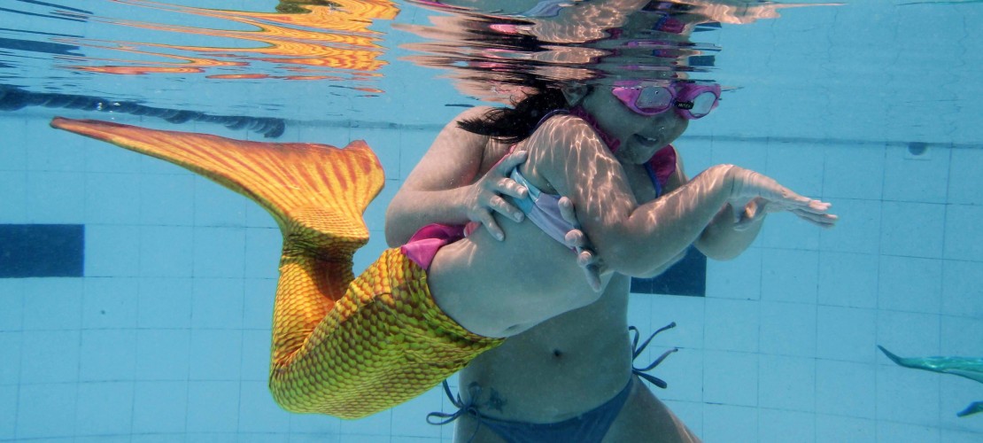 Schwimmen so wie Arielle