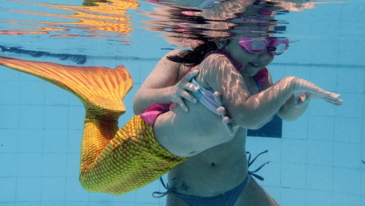 Schwimmen so wie Arielle