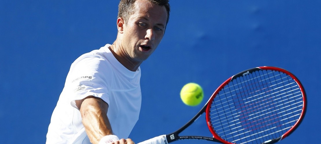 Er hat es geschafft: Philipp Kohlschreiber aus Deutschland ist bei den Australian Open eine Runde weiter. Viele seiner deutschen Kollegen sind schon ausgeschieden. (Foto: dpa)