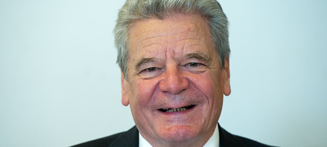 Joachim Gauck feiert seinen 75. Geburtstag
