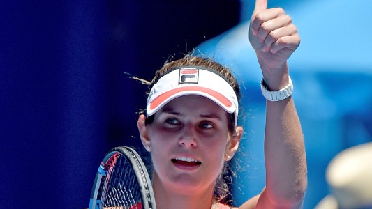 Julia Görges ist bei den Australien Open im Achtelfinale