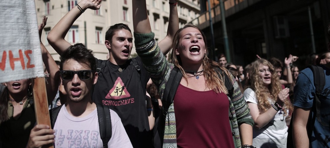 In Griechenland wählen die Menschen ein neues Parlament