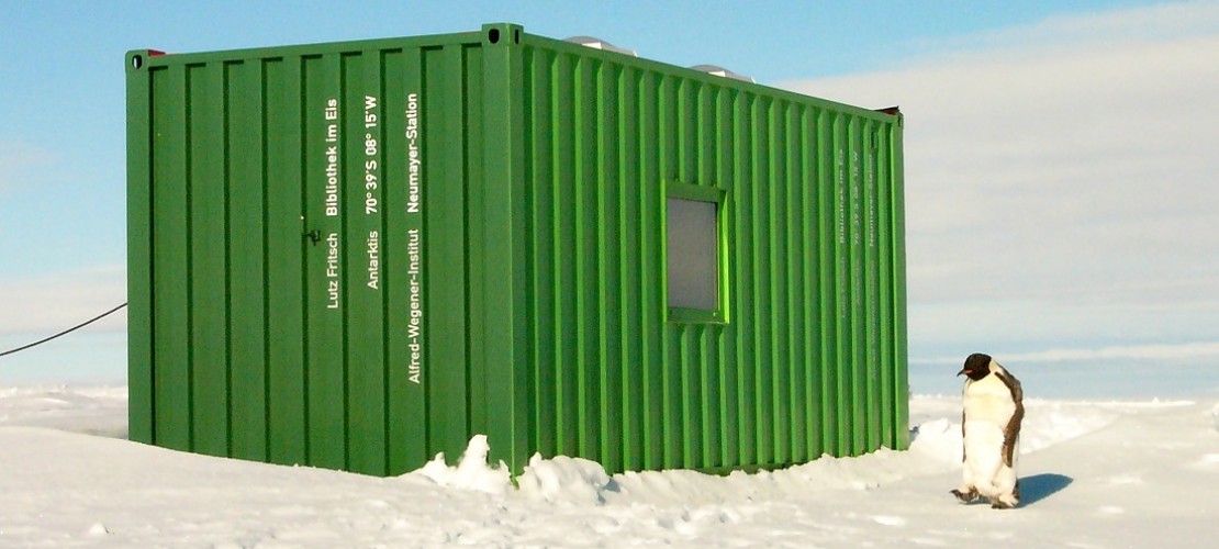 Bücher ausleihen am Südpol